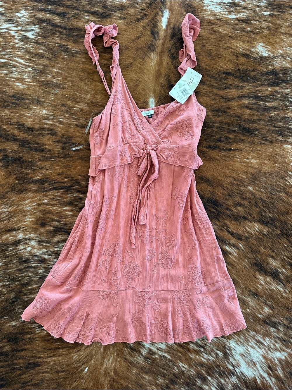 NWT dusty pink short dress